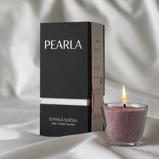 Sypaná svíčka 500g | Růžová Perla