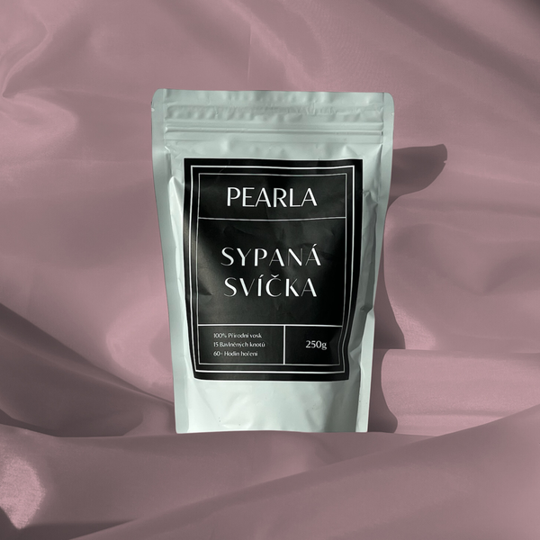 Sypaná svíčka 350g | 85h Starorůžová