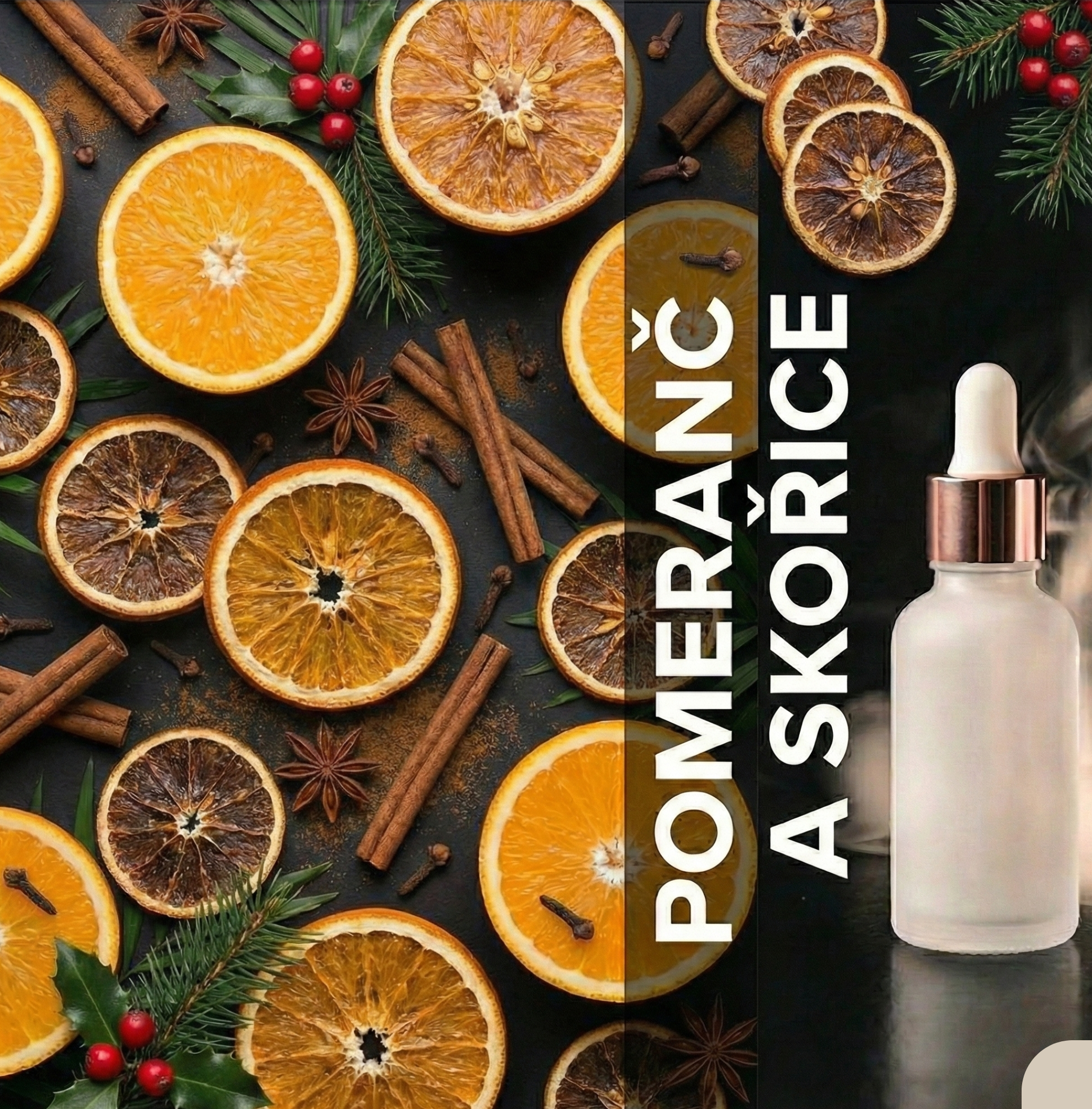 Vonná Esence | Pomeranč & Skořice