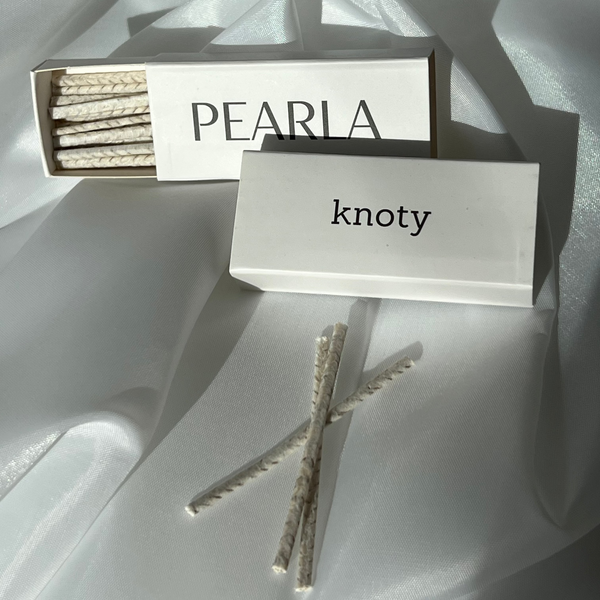 Extra Bavlněné hnědé knoty - 20ks