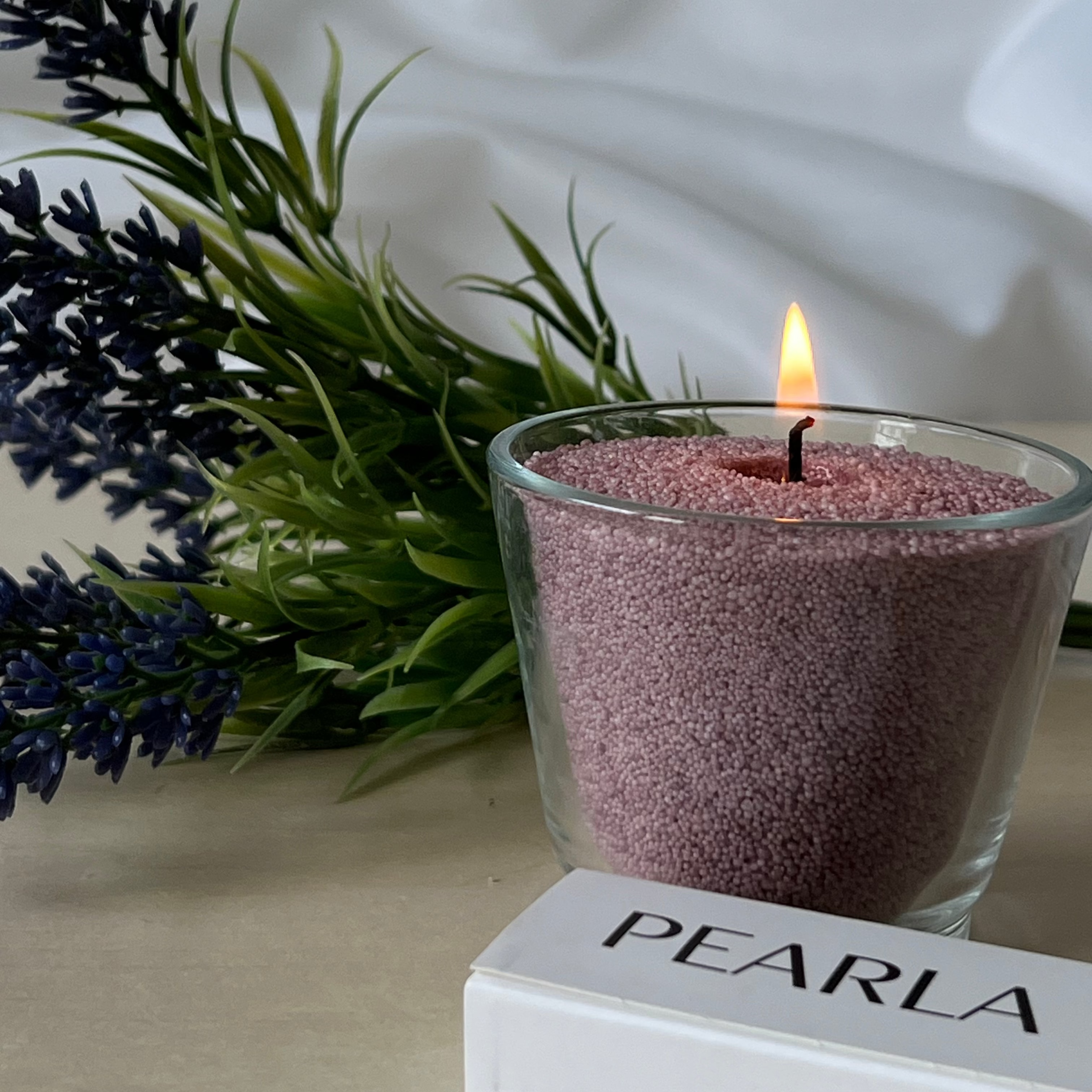 Sypaná svíčka 1000g | 300h Starorůžová