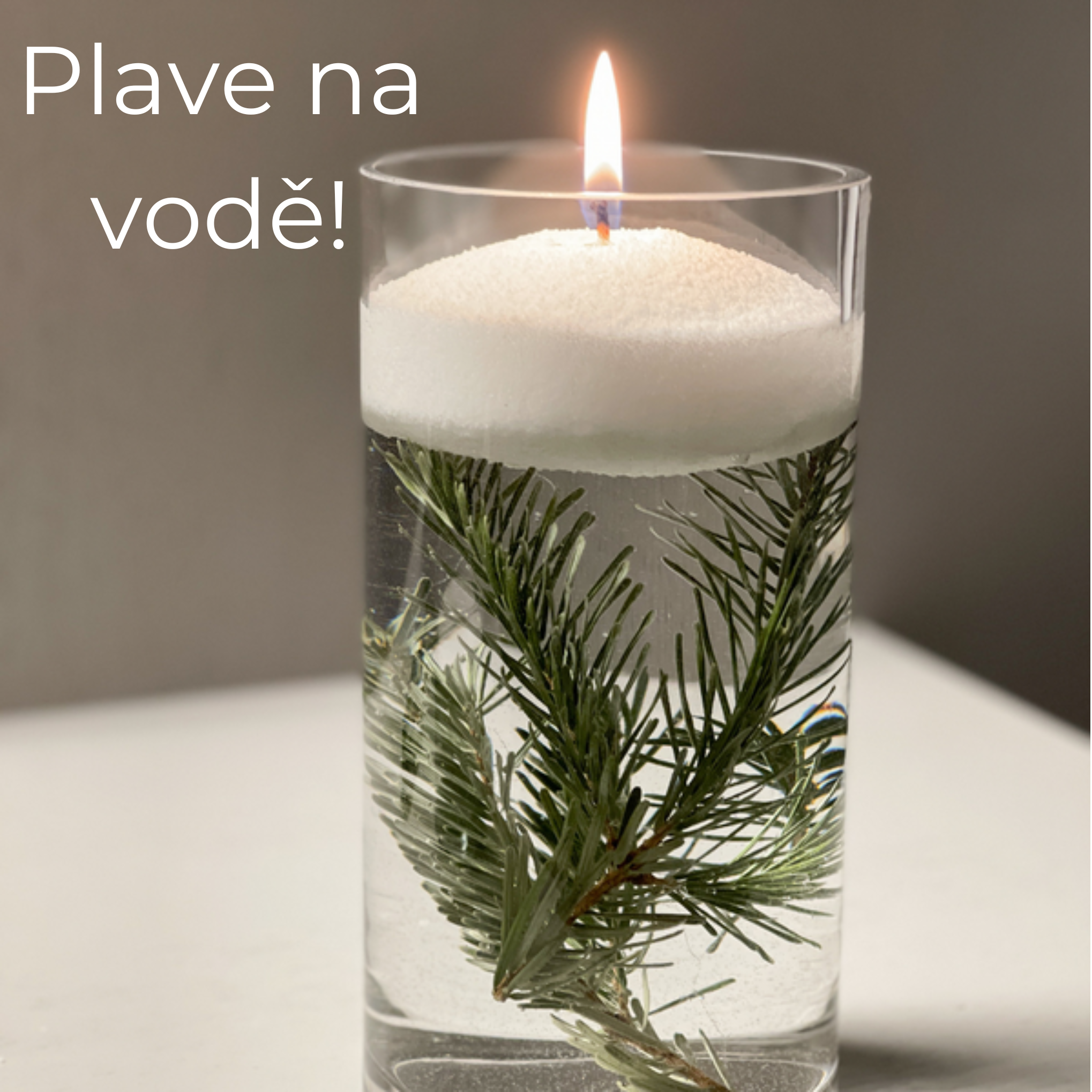 Sypaná svíčka 350g | 80h Pískově Béžová